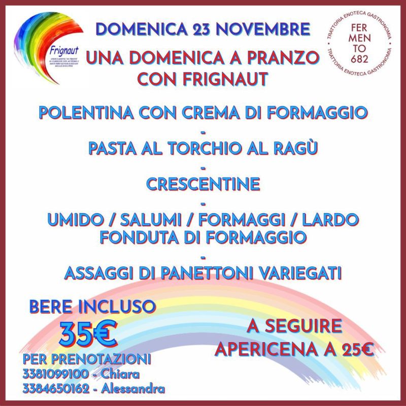 Domenica a pranzo con&nbsp;FrignAut!