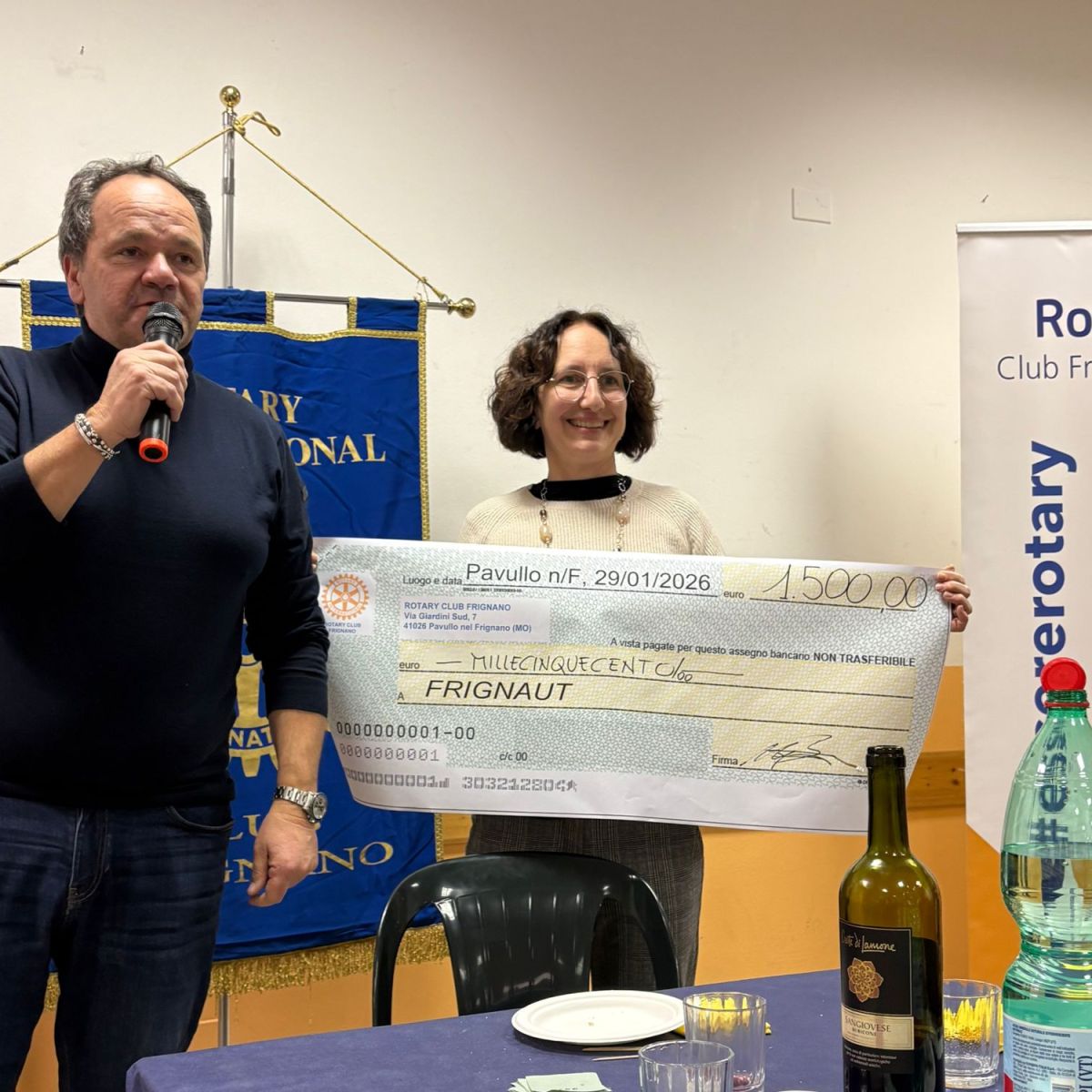 Cena di beneficenza del Rotary Club Frignano: un grande gesto di&nbsp;solidarietà