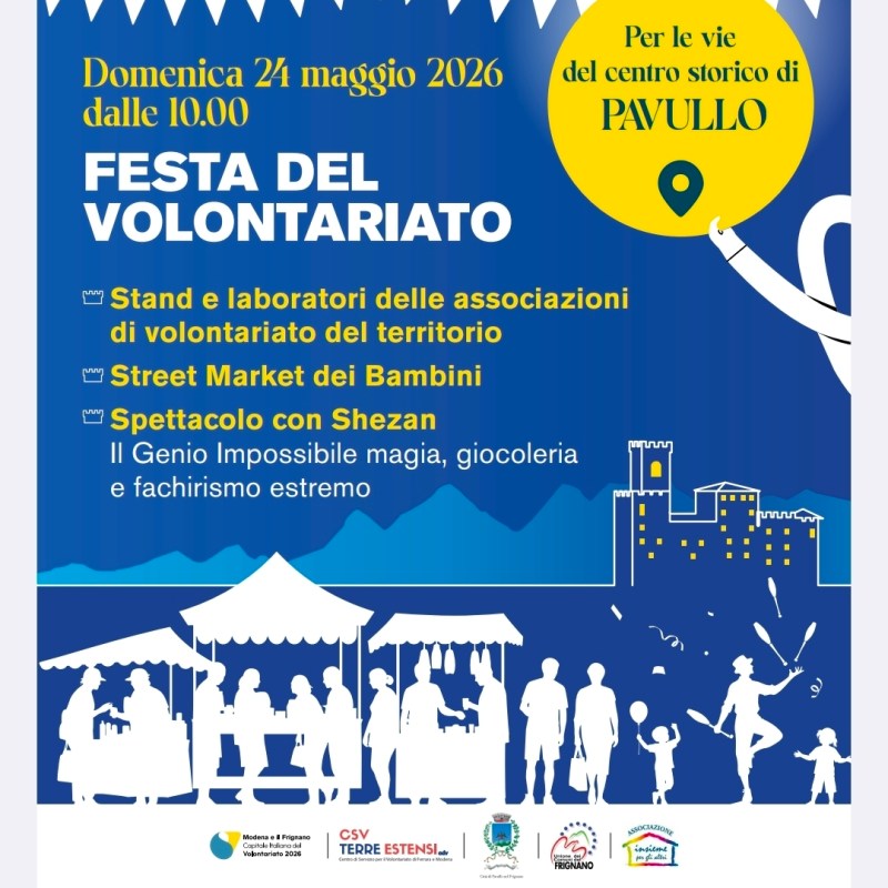 Festa del Volontariato a&nbsp;Pavullo